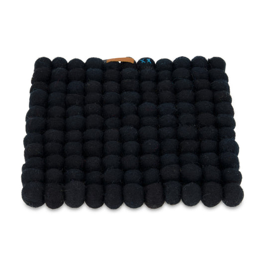 Square Ball Trivet - Black