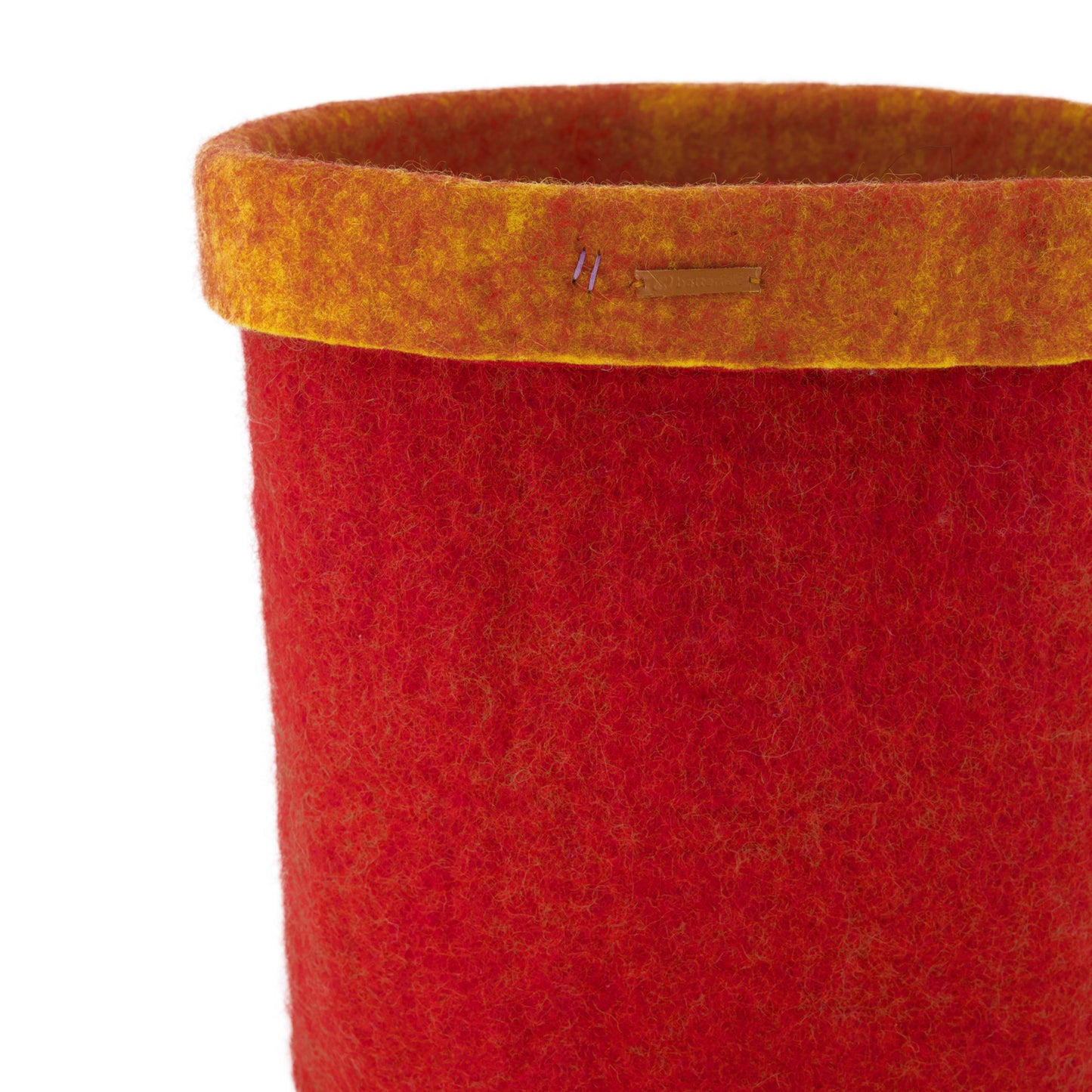 Felt Storage Basket - Red