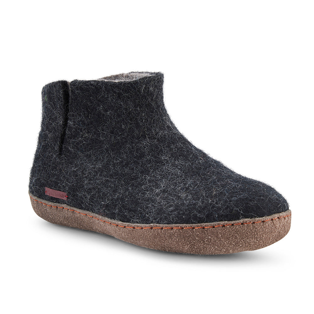 Classic Boot - Black with Leather