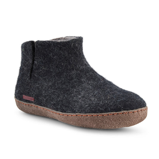 Classic Boot - Black with Leather