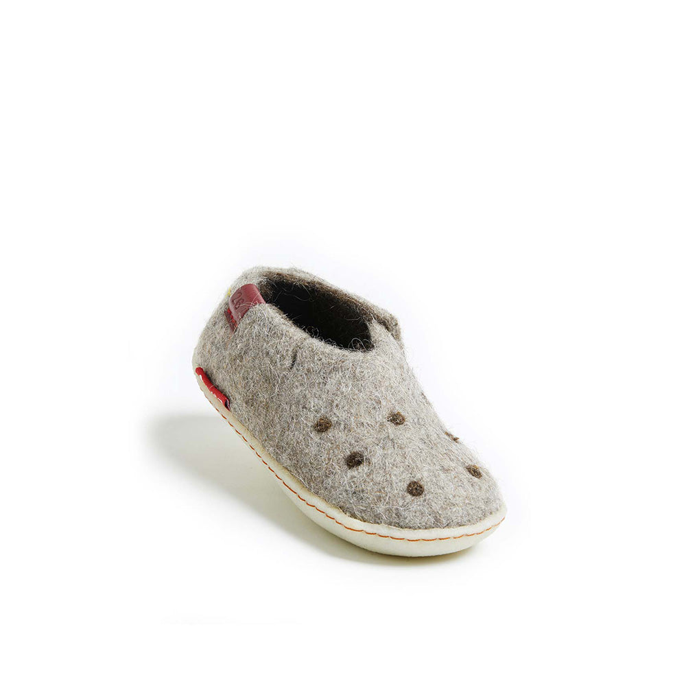 Classic Shoe for Kids Grey with Rubber