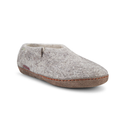 Classic Shoe - Grey with Leather