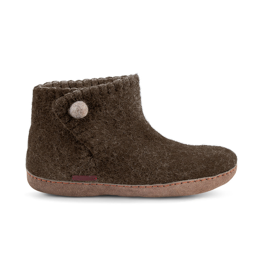 The Daisy - Brown with Leather