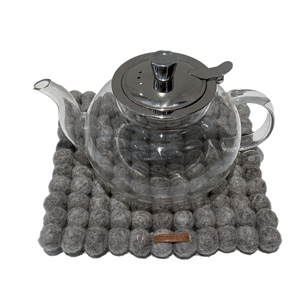Square Ball Trivet - Grey