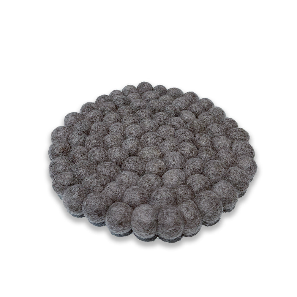 Round Ball Trivet - Grey