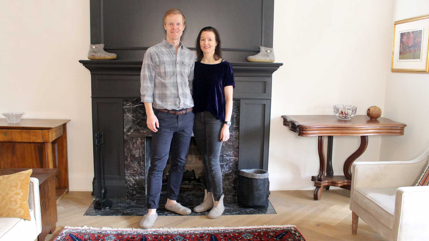 Liz Wirth and Jakob Lykke, Co-Owners Of Betterfelt