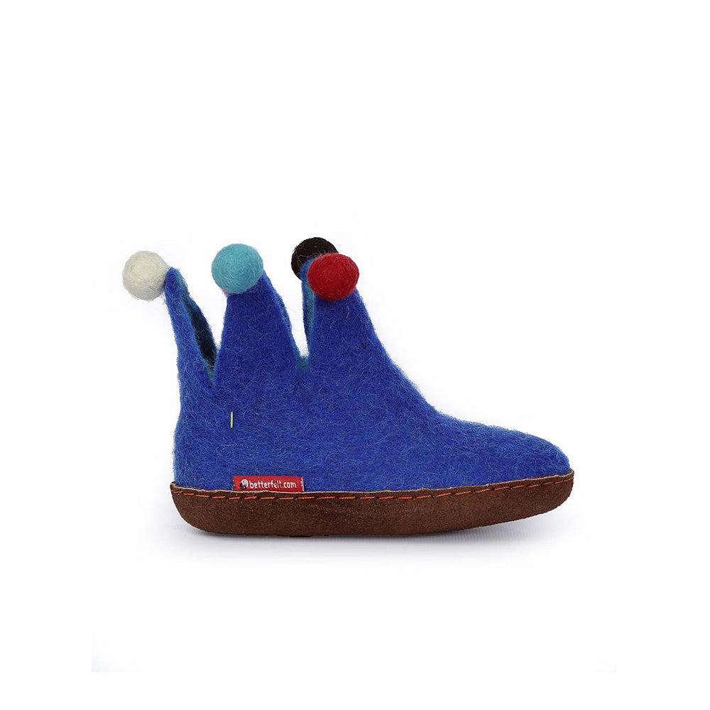 The Jester for Kids - Blue with Leather
