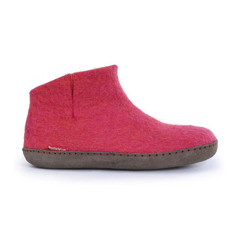 Classic Boot - Pink with Leather